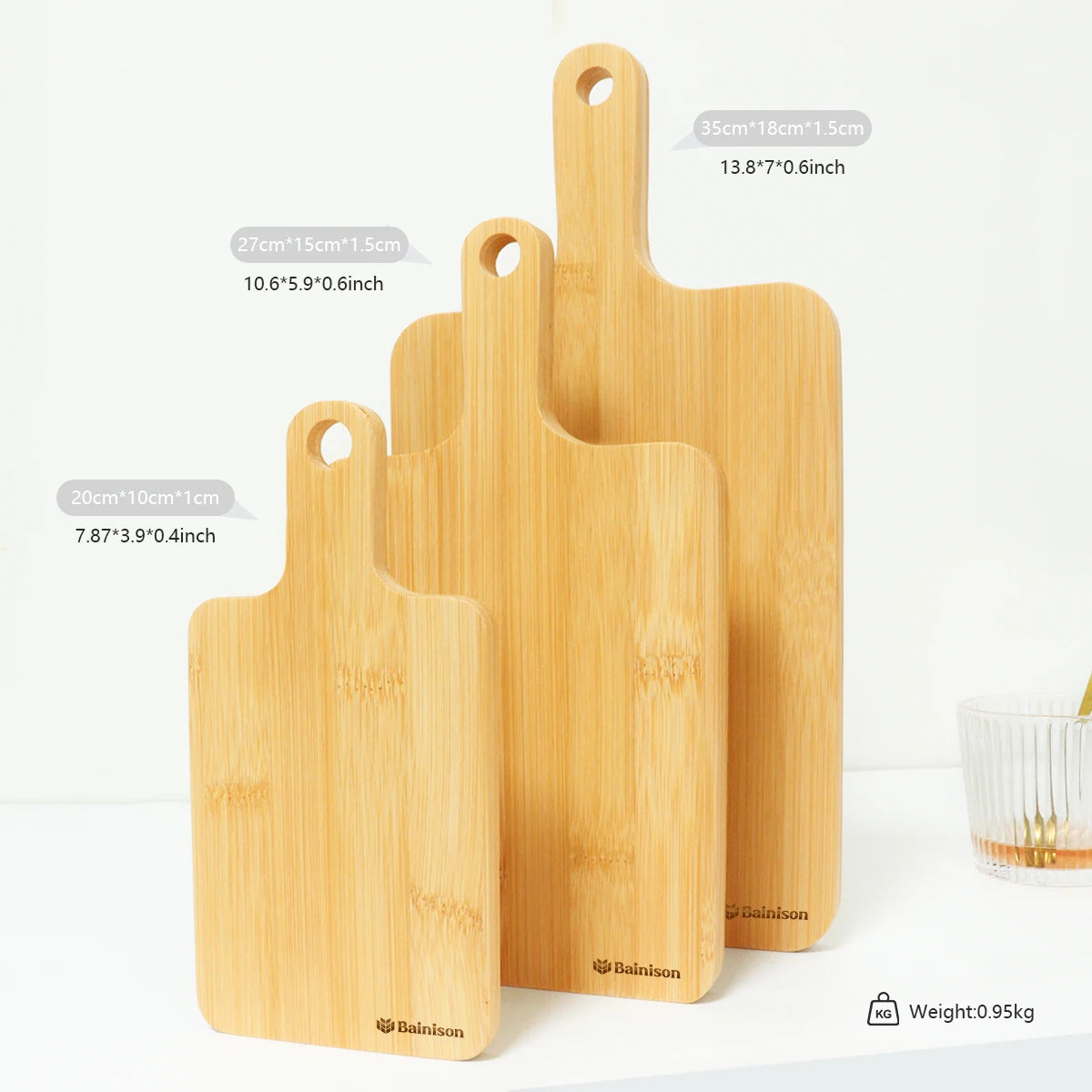 Bamboo Camping Chopping Board Set