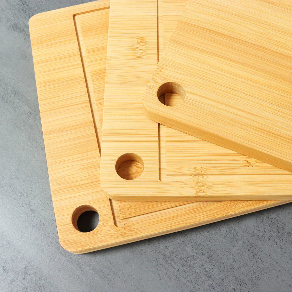 Bamboo Camping Chopping Board Set