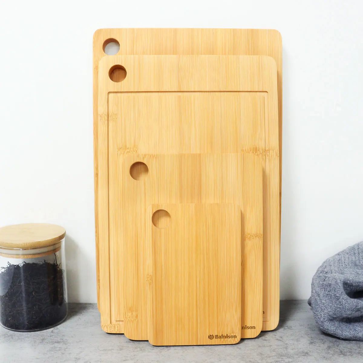 Bamboo Camping Chopping Board Set