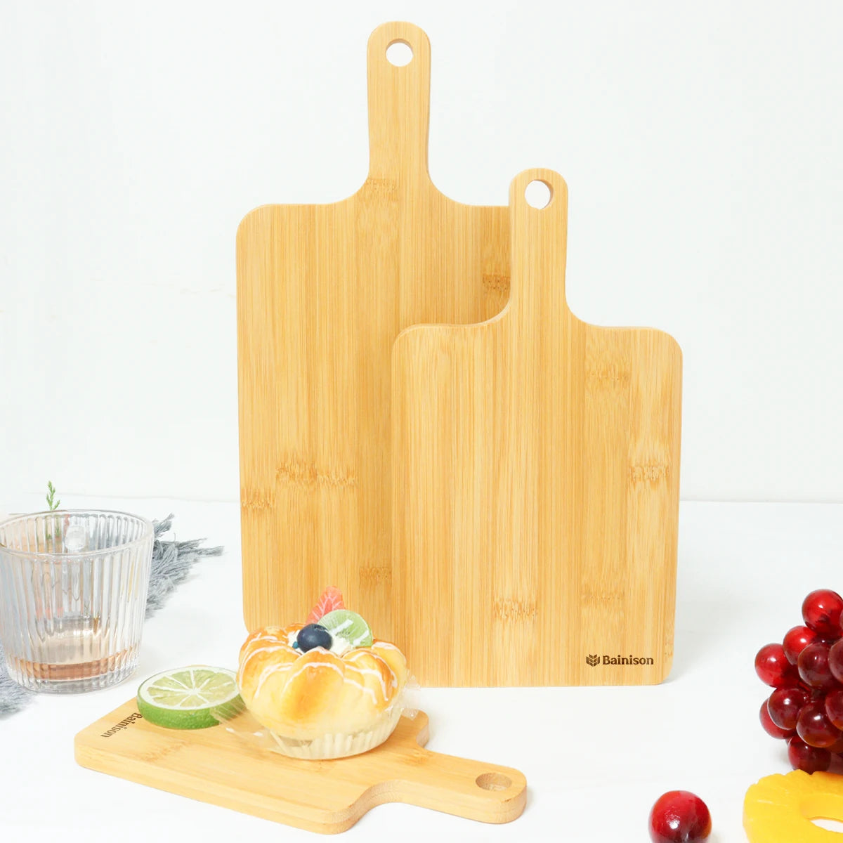 Bamboo Camping Chopping Board Set