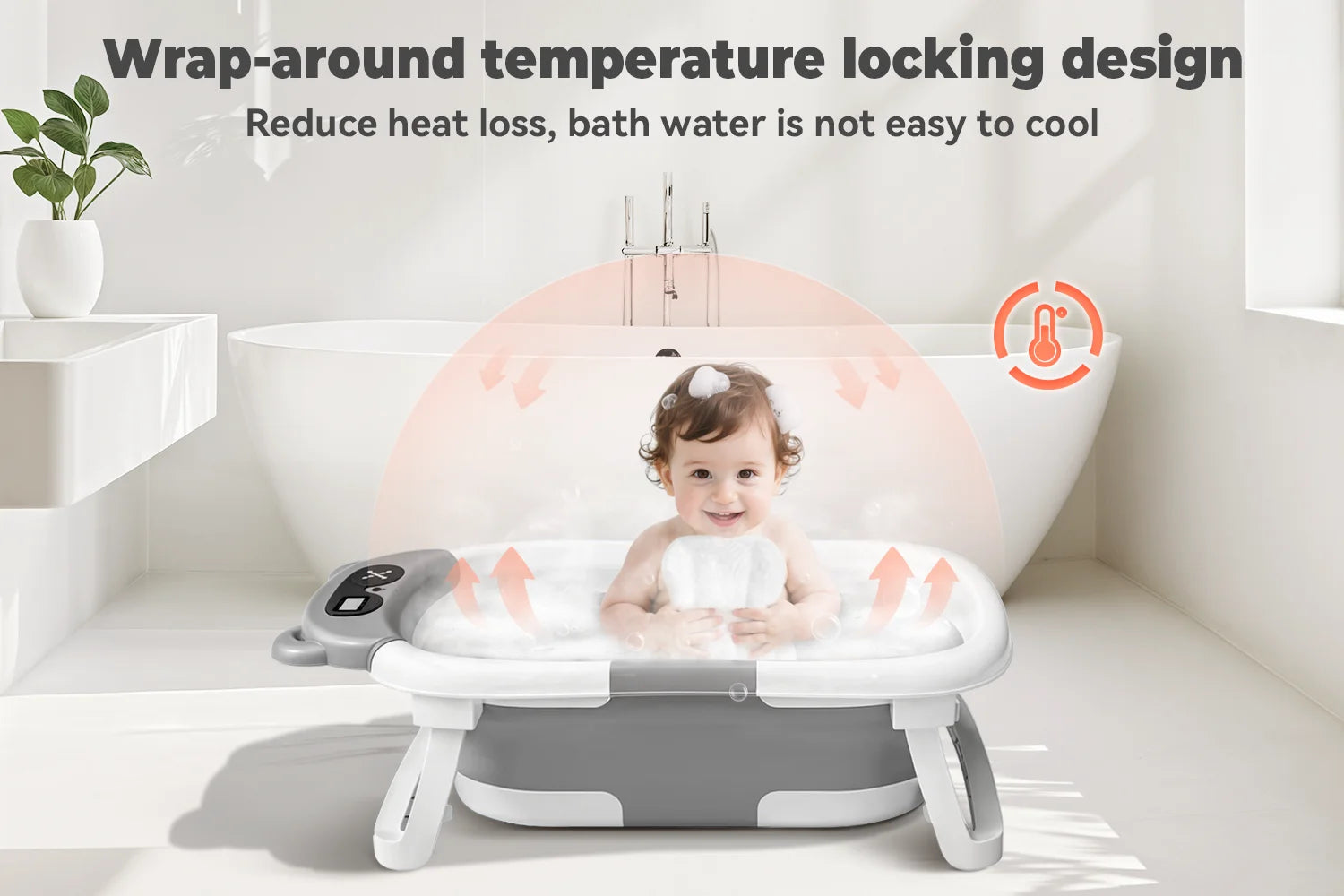 Foldable Baby Bathtub