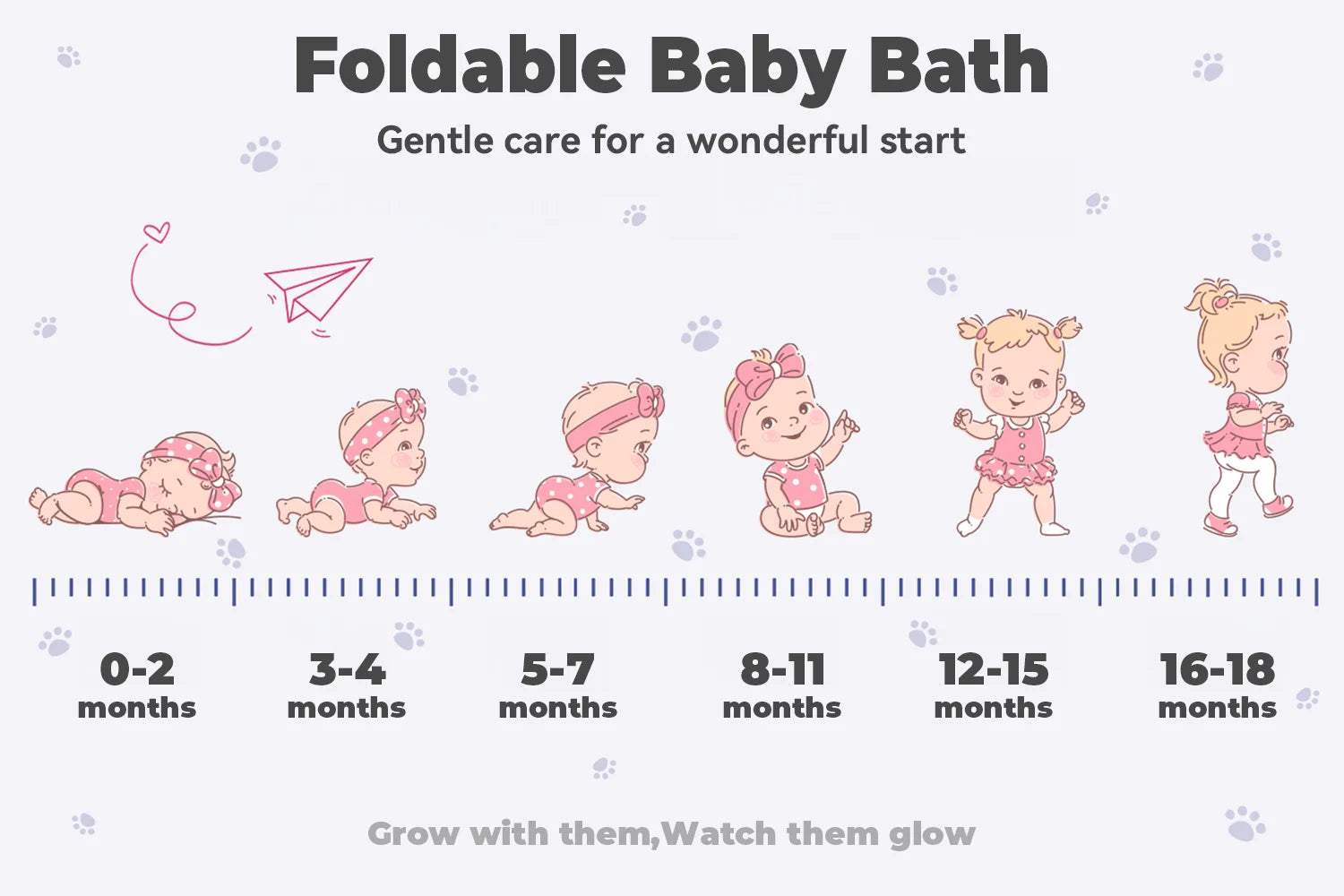 Foldable Baby Bathtub