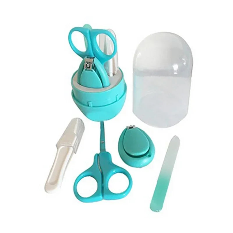 4/8/13pcs Newborn daily nail Care kit Nail clipper tool Health kit Thermometer Comb Care kit