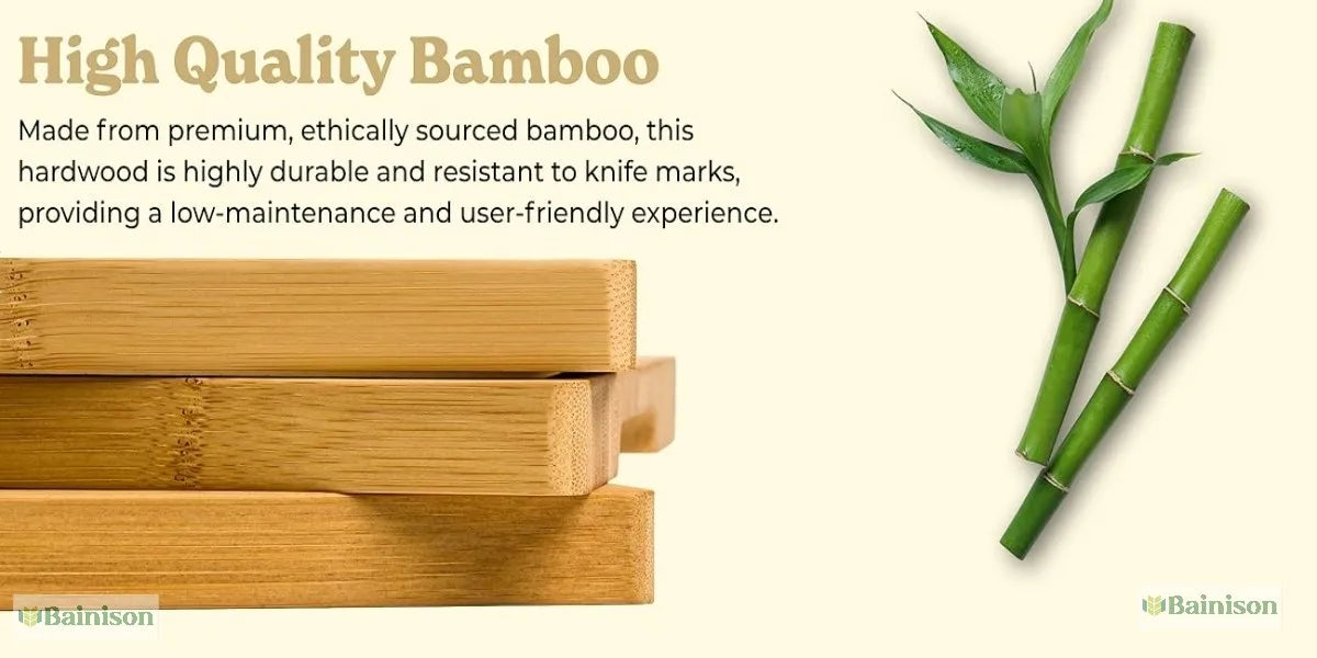 Bamboo Camping Chopping Board Set