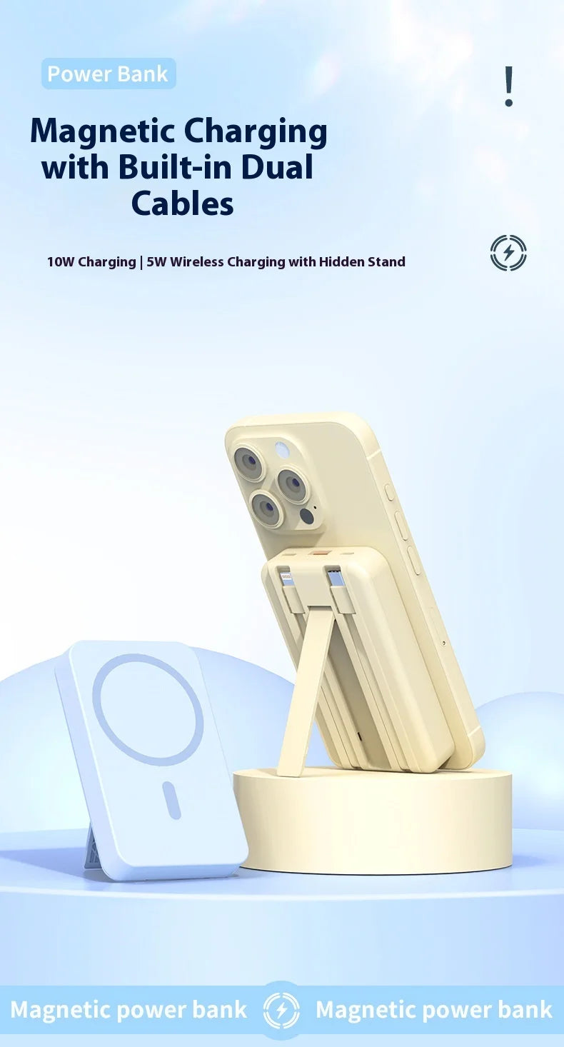 3-in-1 Wireless Fast Charging Power Bank