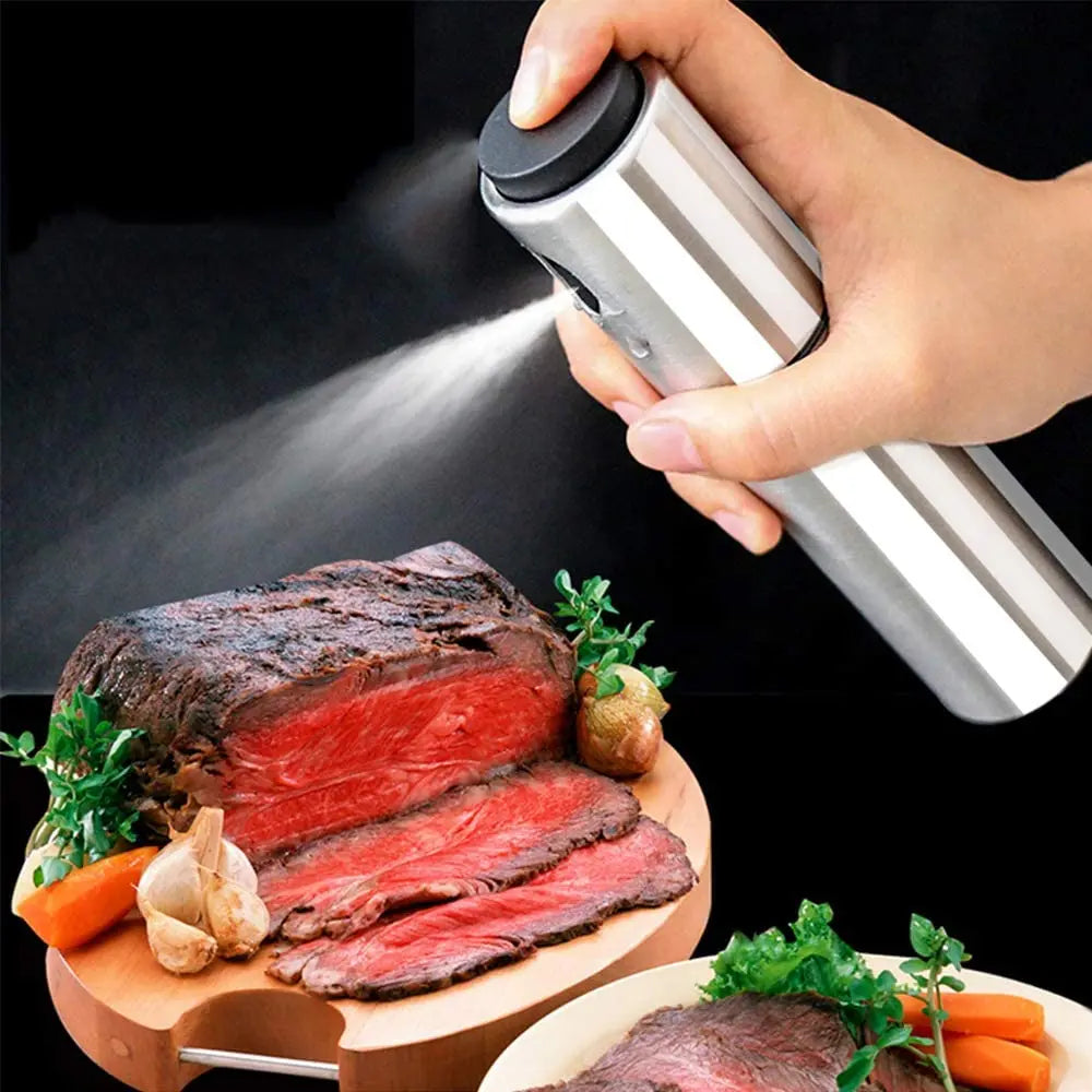 Stainless Steel Oil Spray Bottle