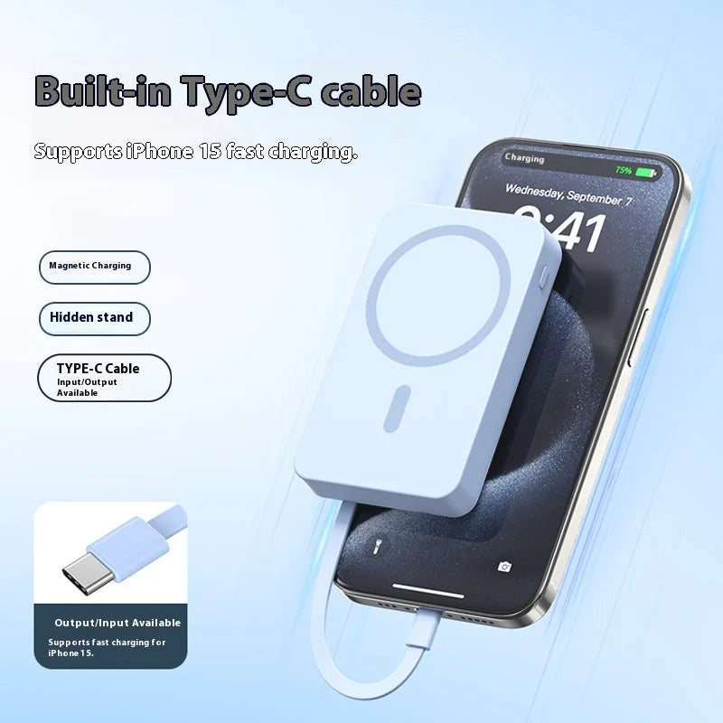 3-in-1 Wireless Fast Charging Power Bank