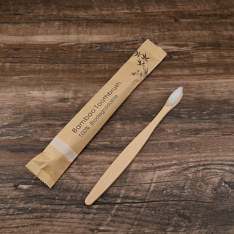 Bamboo Toothbrush Set (10pcs)