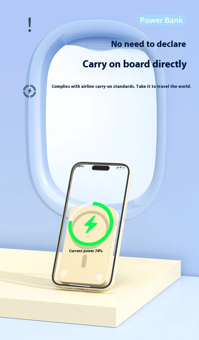 3-in-1 Wireless Fast Charging Power Bank