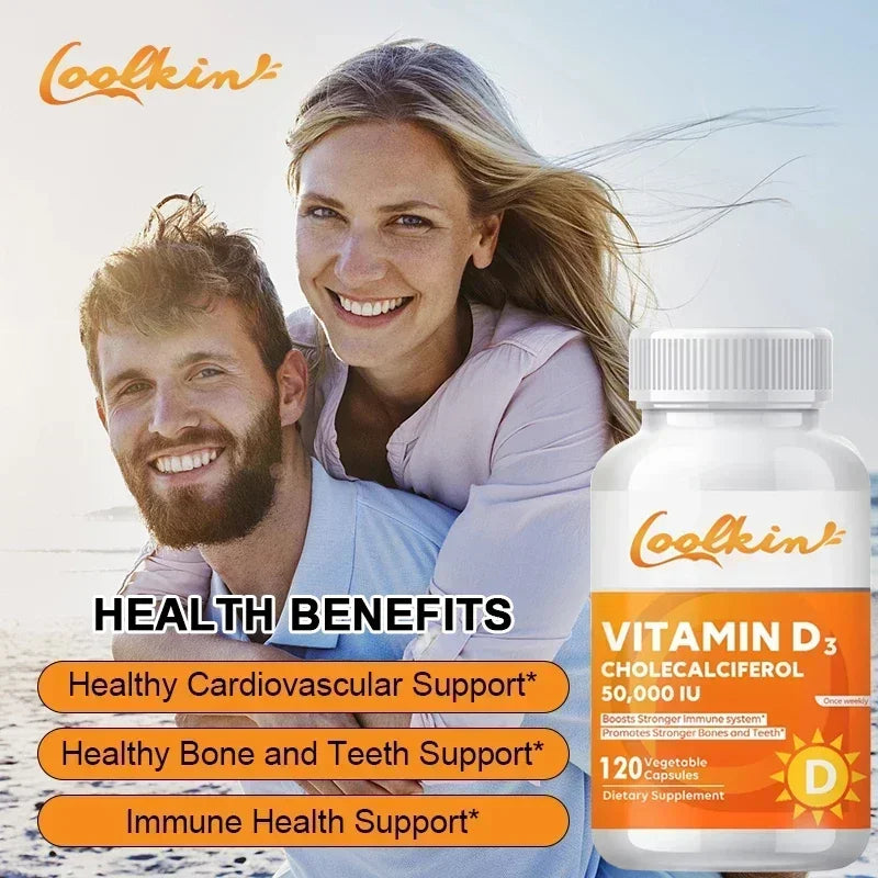 Vitamin D3 50000 IU Capsules