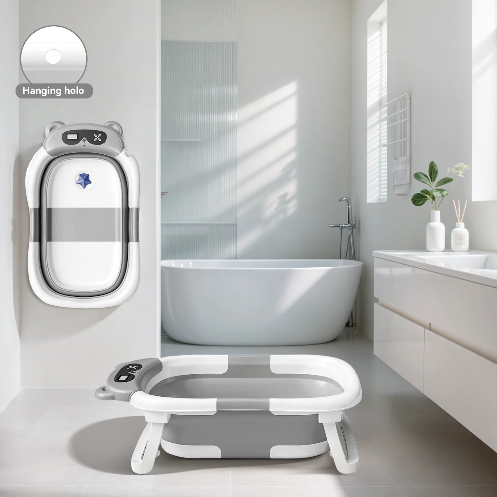 Foldable Baby Bathtub