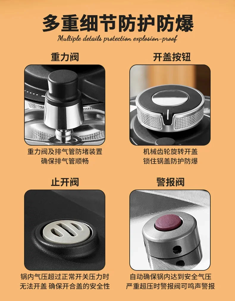Stainless Steel Pressure Cooker