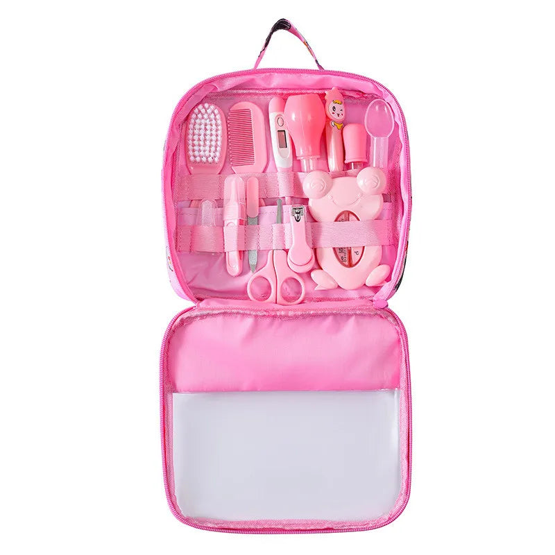 4/8/13pcs Newborn daily nail Care kit Nail clipper tool Health kit Thermometer Comb Care kit