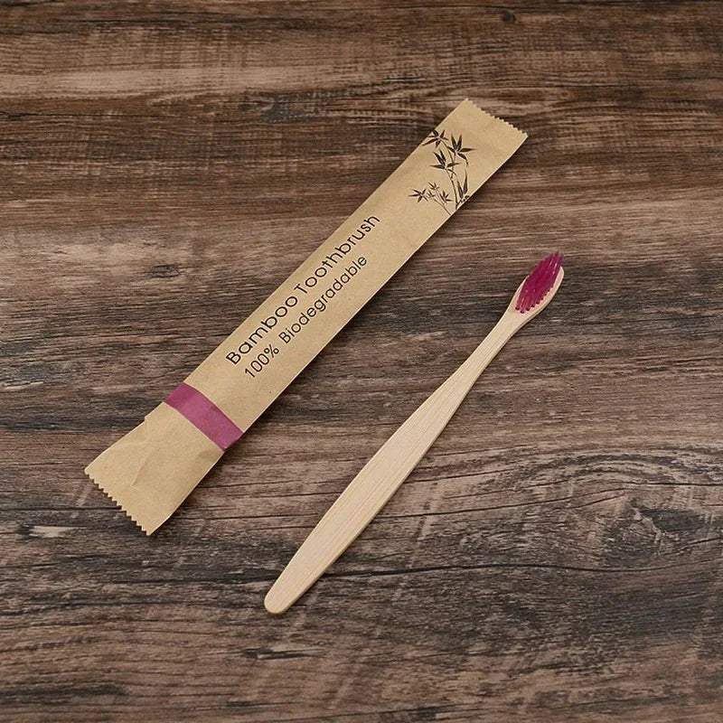 Bamboo Toothbrush Set (10pcs)