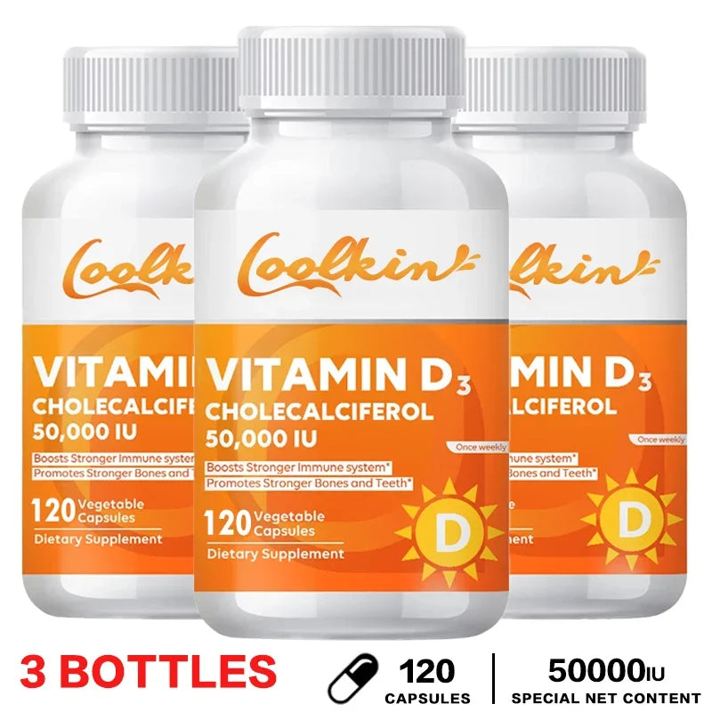 Vitamin D3 50000 IU Capsules