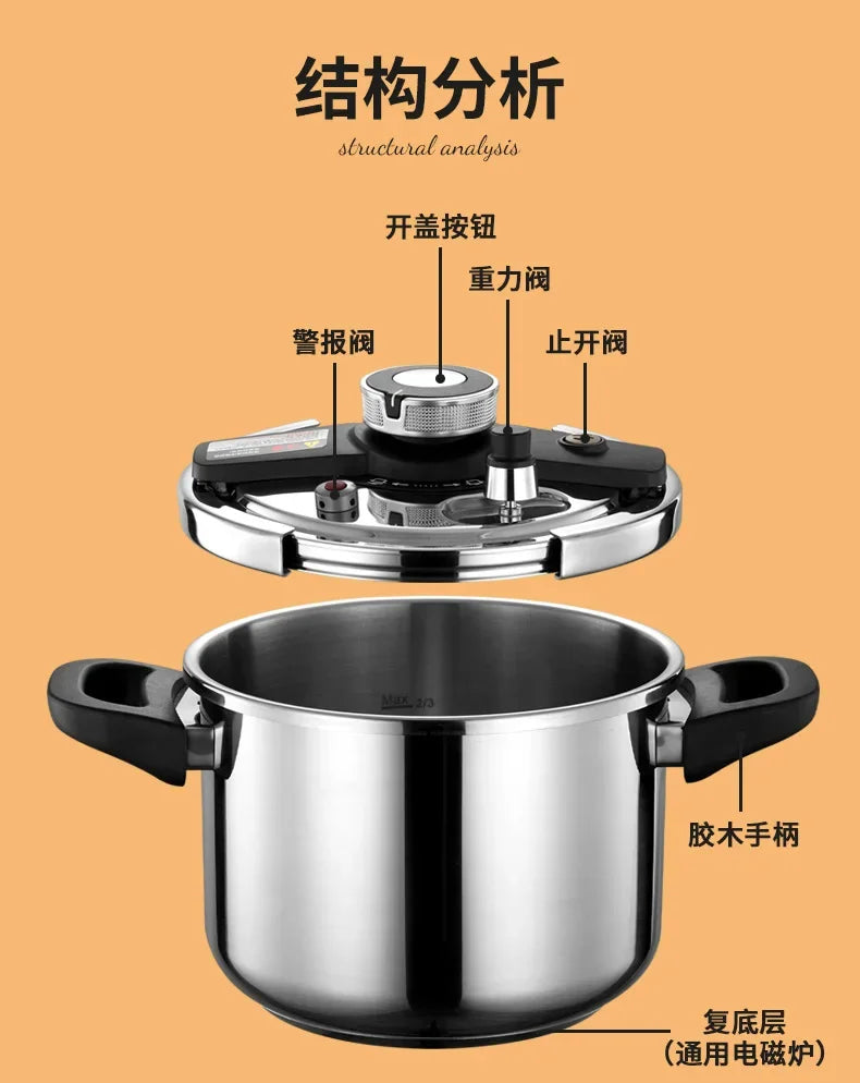 Stainless Steel Pressure Cooker