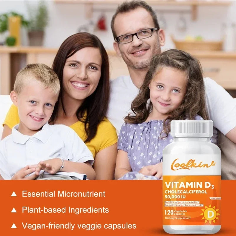 Vitamin D3 50000 IU Capsules