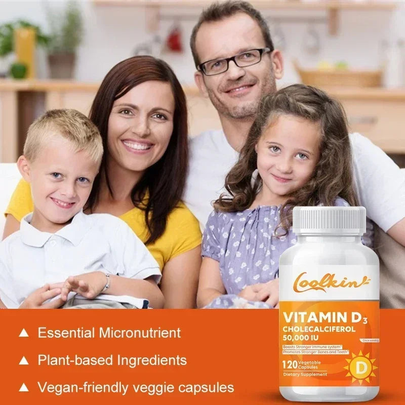 Vitamin D3 50000 IU Capsules