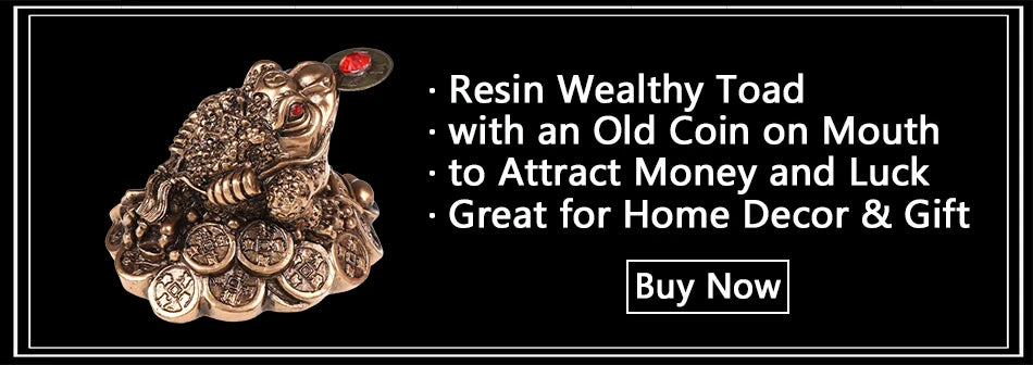 Feng Shui Maitreya Buddha Wealth Toad Statue