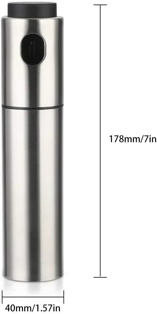 Stainless Steel Oil Spray Bottle