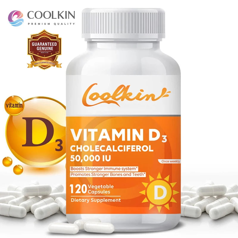 Vitamin D3 50000 IU Capsules