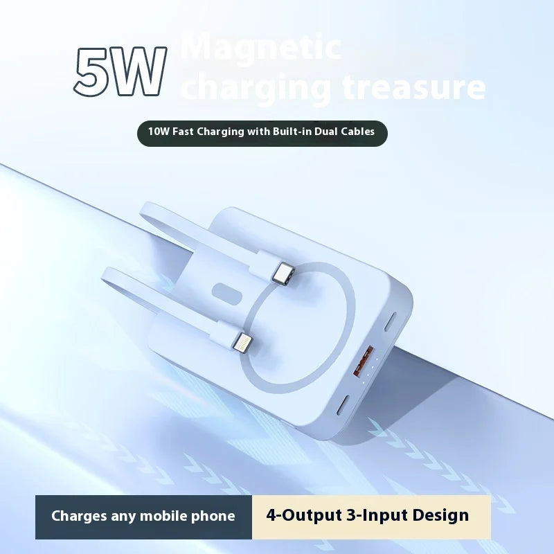 3-in-1 Wireless Fast Charging Power Bank