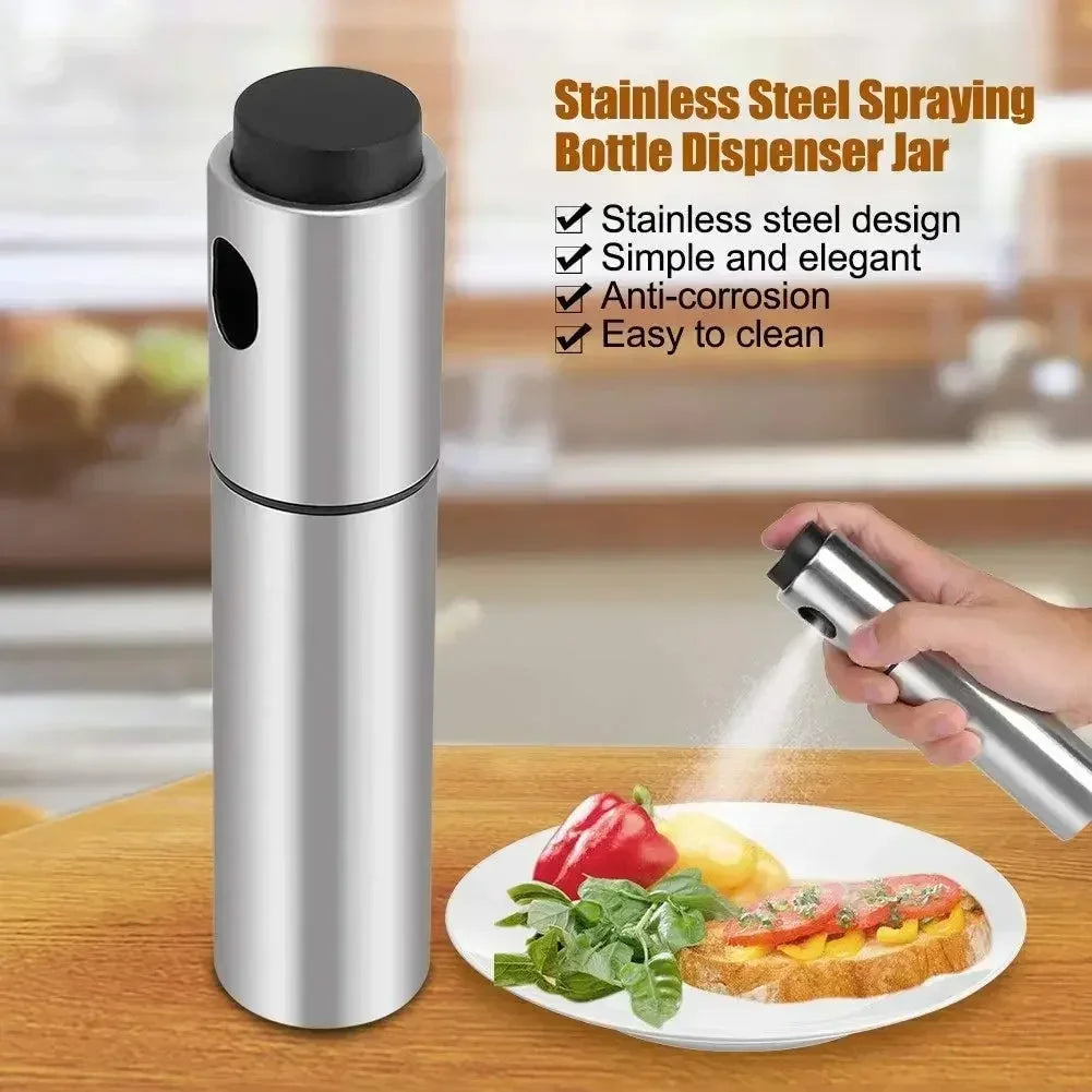 Stainless Steel Oil Spray Bottle