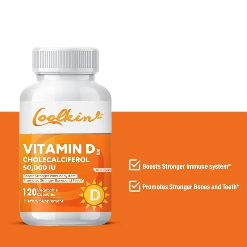 Vitamin D3 50000 IU Capsules