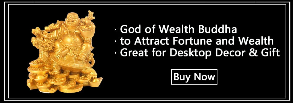 Feng Shui Maitreya Buddha Wealth Toad Statue