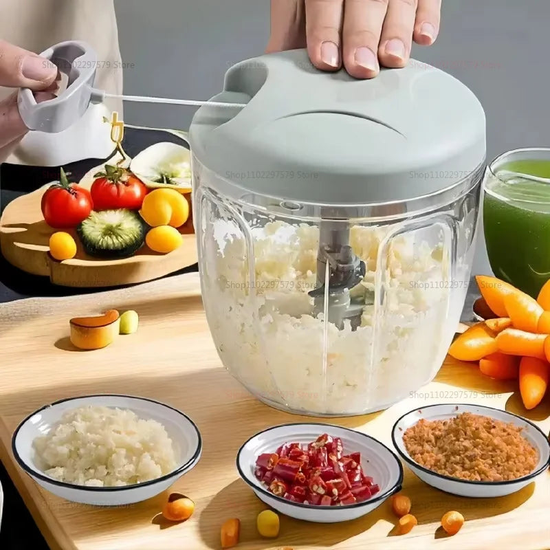 Manual Garlic & Vegetable Chopper