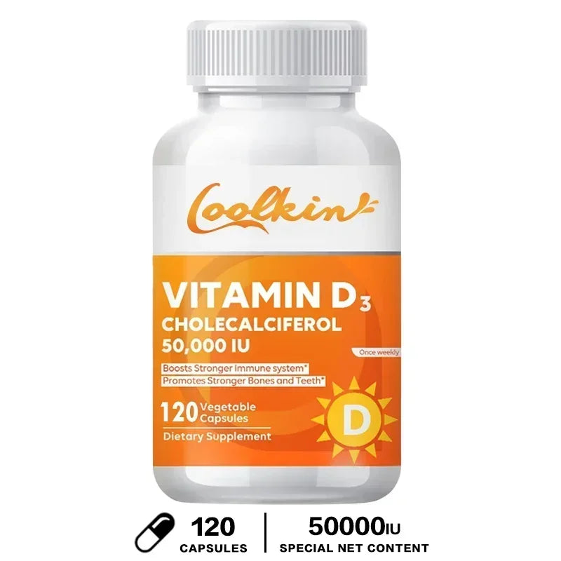 Vitamin D3 50000 IU Capsules