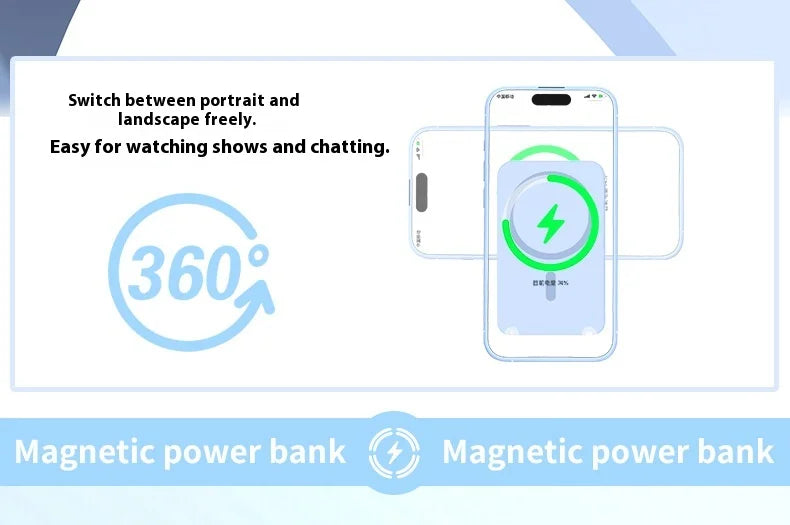 3-in-1 Wireless Fast Charging Power Bank