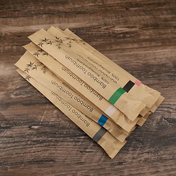 Bamboo Toothbrush Set (10pcs)
