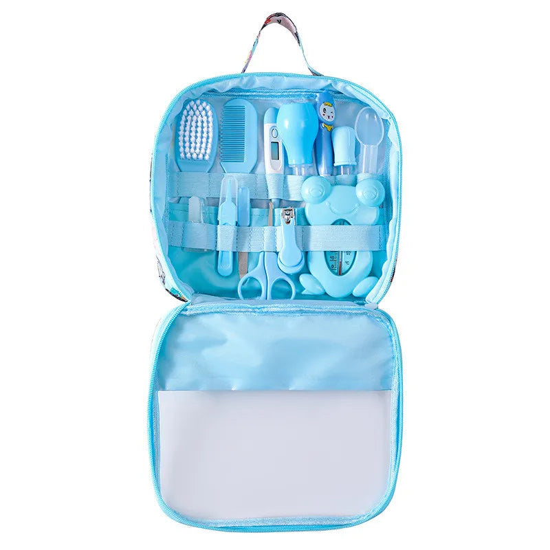 4/8/13pcs Newborn daily nail Care kit Nail clipper tool Health kit Thermometer Comb Care kit
