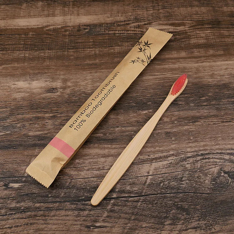 Bamboo Toothbrush Set (10pcs)