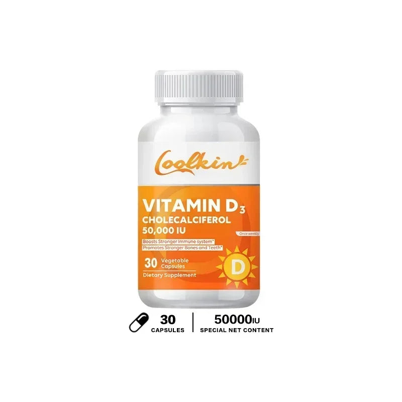 Vitamin D3 50000 IU Capsules