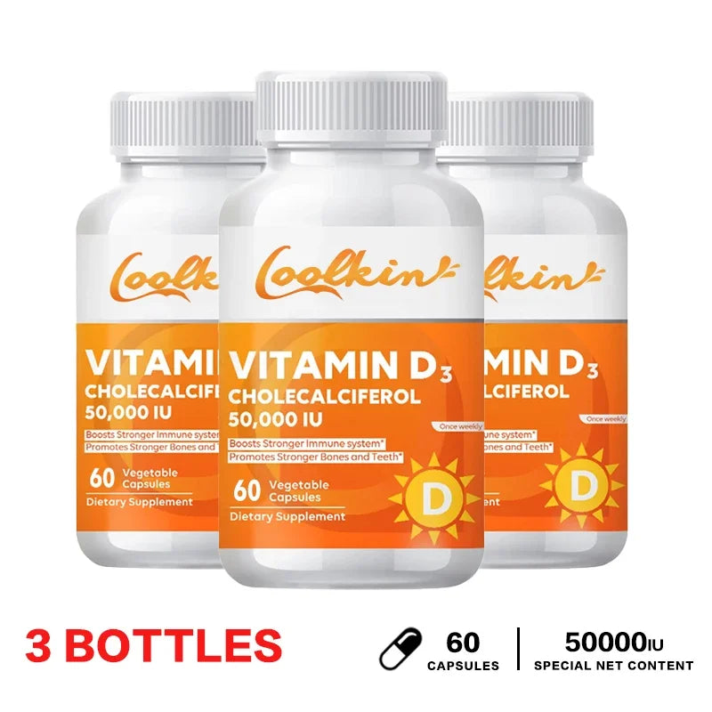Vitamin D3 50000 IU Capsules