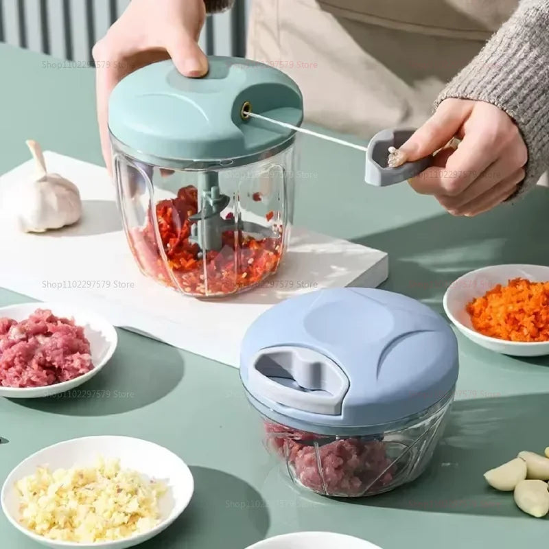 Manual Garlic & Vegetable Chopper
