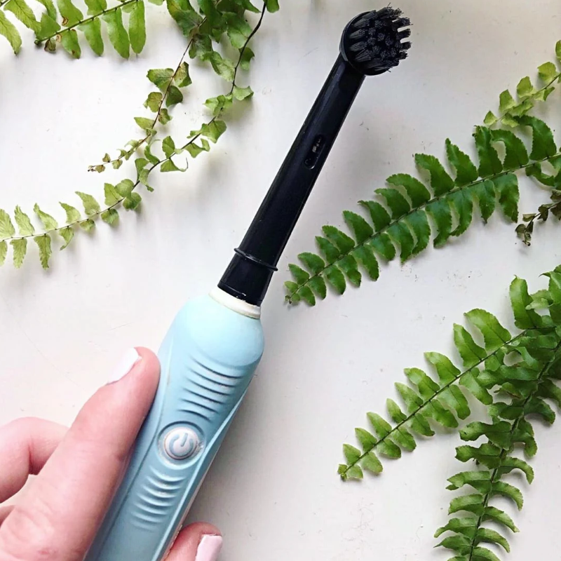 Charcoal Brush Heads – Recyclable & Gentle Clean