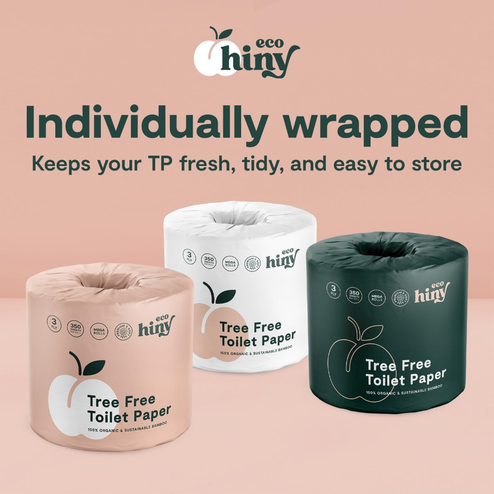 Eco Hiny Bamboo Toilet Paper – Soft, Strong & Tree-Free